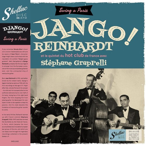 Reindhardt,django - Et Le Quintet Du Hot Club De France Avec Stephane - Vinyl Record