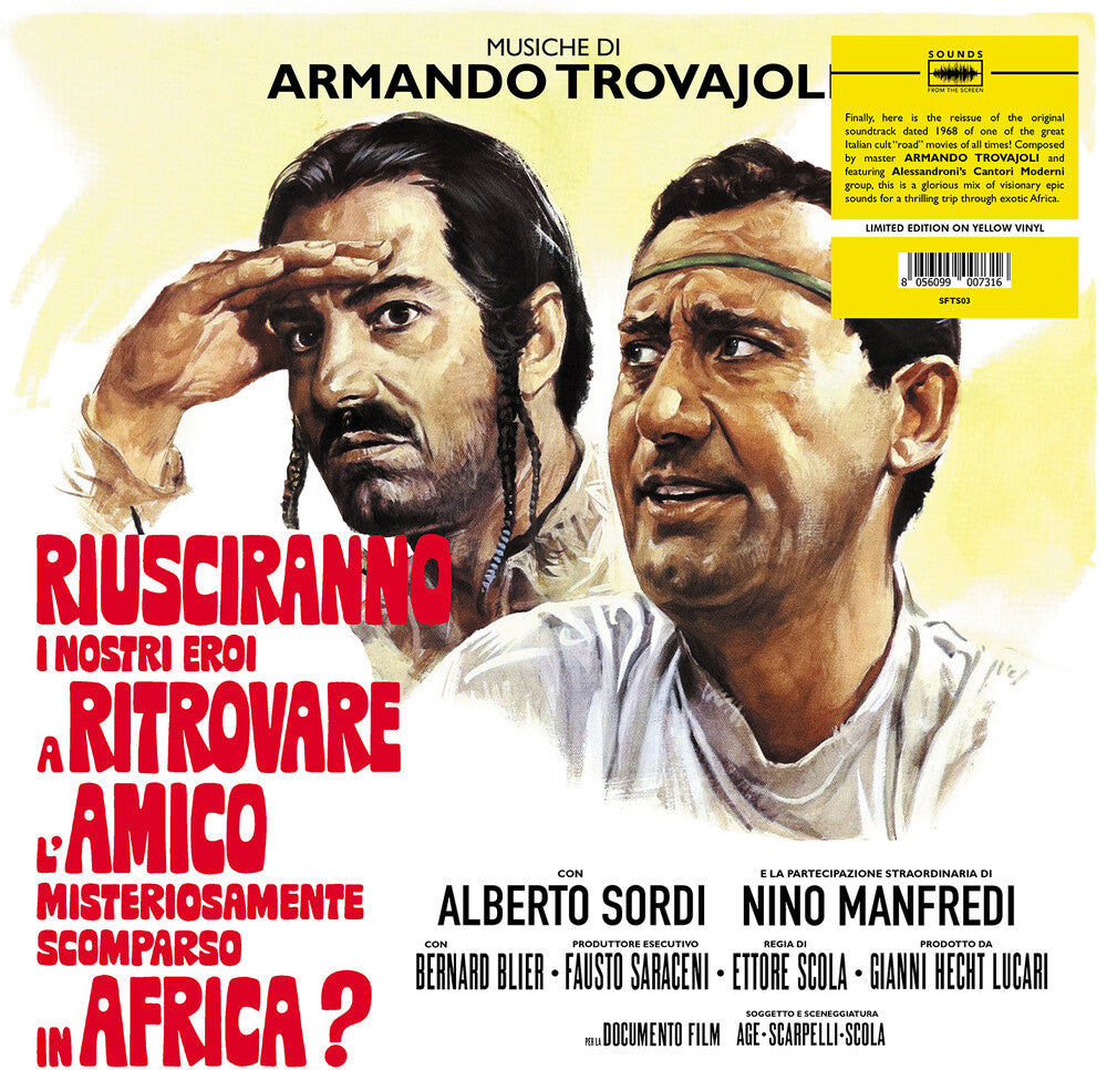 Armando Trovajoli  (Colv) (Ylw) - Riusciranno I Nostri Ero A Ritrovare L - O.S.T. [LP]