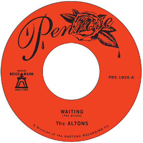 Altons - Waiting / Teach Me To Forget You - Vinyl Record