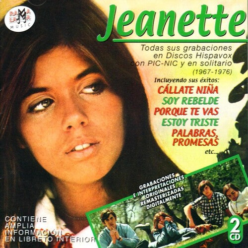 Jeanette - Todas Sus Grabaciones En Hispavox 1967-1976 - Music CD