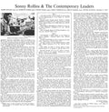 Sonny Rollins - Sonny Rollins and the Contemporary Leaders (Contemporary Records Acoustic Sounds Series)
