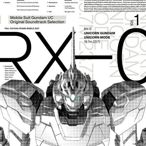 Gundam - Unicorn - Selection Vol 1 - O.s.t. - Vinyl Record