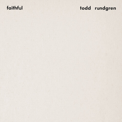 Rundgren,todd - Faithful - Vinyl Record