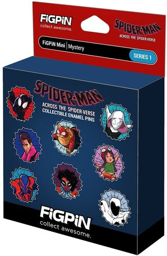 Figpin Mystery Mini Pin Spiderman Asv S1 1 Pin - Figpin Mystrey Mini Pin Spiderman Asv S1 1 Pin - Collectibles