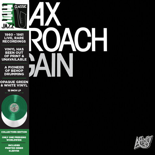 Roach,max - Again - Opaque Green & White - Vinyl Record