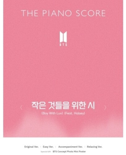 Bts - Bts - The Piano Score: Boy With Luv (feat. Halsey) - Books