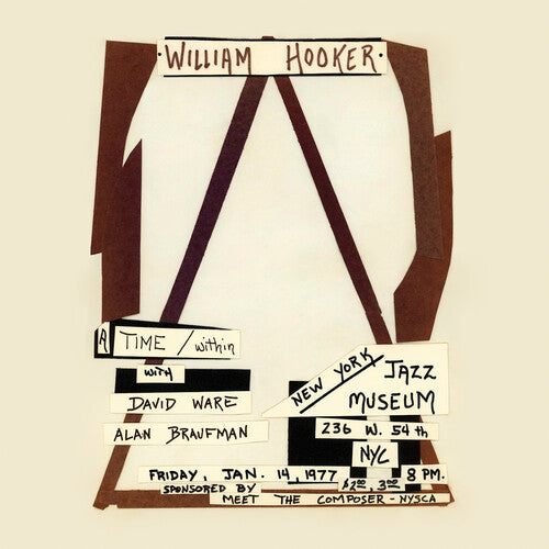 Hooker,william - Time / Within: Live At The New York Jazz Museum - Vinyl Record