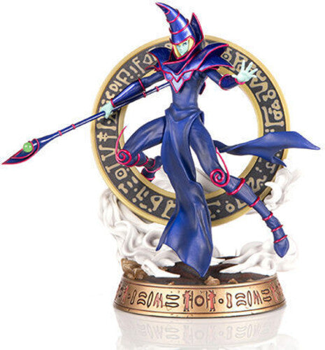 First 4 Figures - Yu-gi-oh! Dark Magician Pvc Statue (blue Variant) - Collectibles