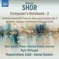 Shor: Composer's Notebook Vol. 3 Music CD