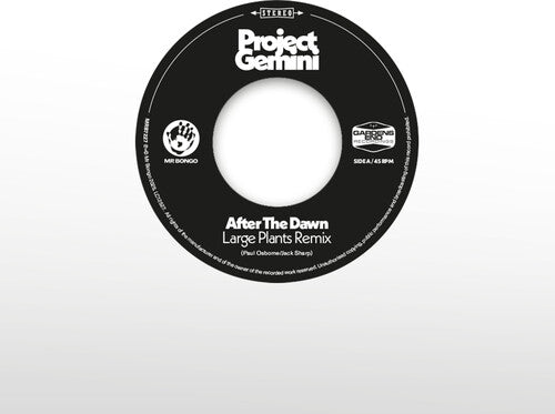 Project Gemini - After The Dawn - Large Plants Remix / Darkness - Vinyl Record