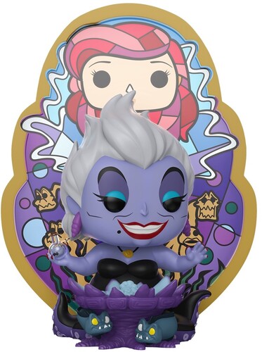 Pop Deluxe Disney Villains Little Mermaid - Pop Dlx Villains Ursula Stained Glass - Collectibles