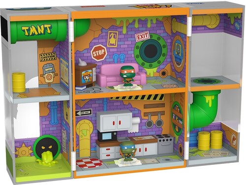 Bitty Pop Boxes Teenage Mutant Ninja Turtles - Bitty Pop Boxes Tmnt Sewer Lair - Collectibles
