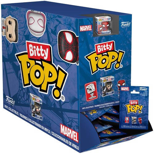 Bitty Pop Spiderman - Bitty Pop Singles Spider Man One Random Bitty Pop - Collectibles