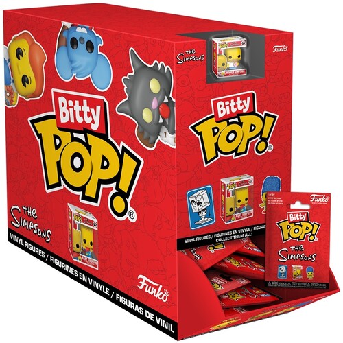 Bitty Pop Simpsons - Bitty Pop Singles Simpsons One Random Bitty Pop - Collectibles