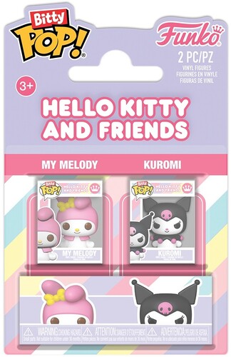 Bitty Pop Sanrio - Bitty Pop Sanrio 2 Pack My Melody & Kuromi - Collectibles