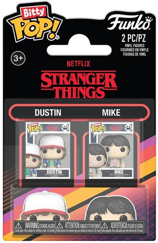 Bitty Pop Stranger Things - Bitty Pop Stranger Things 2pk Dustin & Mike - Collectibles
