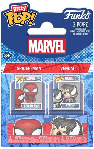 Bitty Pop Spiderman - Bitty Pop Spider Man 2 Pack Spider Man & Venom - Collectibles