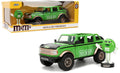 Hwr M&m '21 Ford Bronco With Green M&m Metal Fig - Hwr M&m '21 Ford Bronco With Green M&m Metal Fig - Collectibles