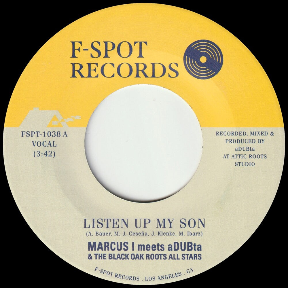 Listen Up My Son b/w Version [7" Vinyl] Vinyl Record