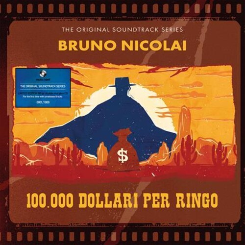Nicolai,bruno - 100000 Dollari Per Ringo - O.s.t. - Orange Vinyl - Vinyl Record