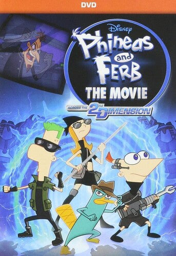Phineas & Ferb The Movie: Across Second Dimension - Phineas & Ferb The Movie: Across Second Dimension - DVD