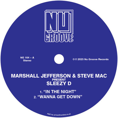 Sleezy D - In The Night - Vinyl Record