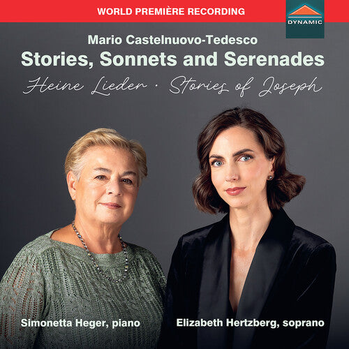 Castelnuovo-tedesco / Browning / Hertzberg - Stories Sonnets & Serenades / Stories Of Joseph - Music CD