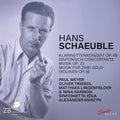 Schaeuble / Riga - Klarinettenkonzert Op. 46 Sinfonisch-concertante - Music CD