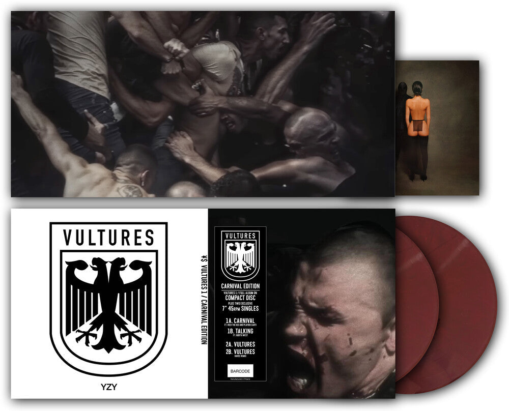 Vultures 1 - Carnival Maroon Vinyl Edition (W/Cd) [7" Vinyl] Vinyl Record
