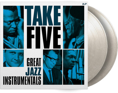Various Artists - Take Five: Great Jazz Instrumentals / Various - Ltd Crystal Clear & White Vinyl