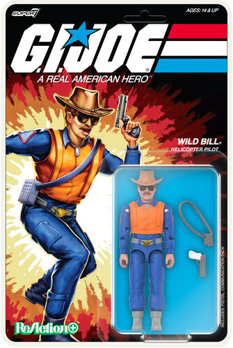 G.i. Joe Reaction+ Wave 03 - Wild Bill (cartoon) - G.i. Joe Reaction+ Wave 03 - Wild Bill (cartoon) - Collectibles