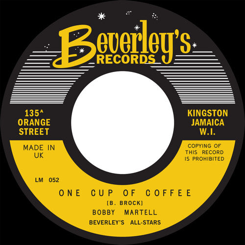 Martell,bobby / Drummond,don - One Cup Of Coffee / Snow Boy - Vinyl Record