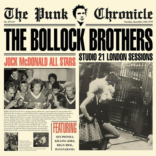 Bollock Brothers - 21 Studio Sessions - Music CD