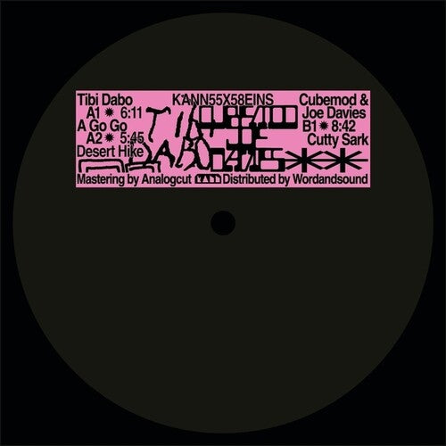 Dabo / Cubemod & Joe Davies,tibi - Kann55x58eins - Vinyl Record