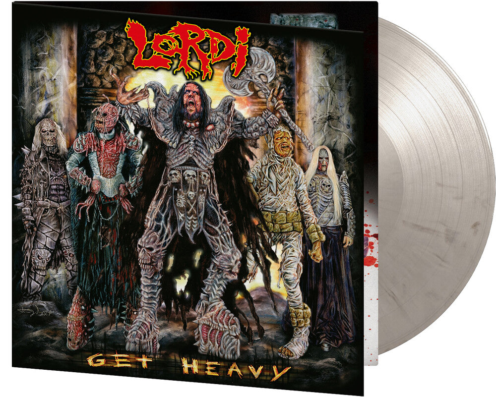 Get Heavy (Blk) [Colored Vinyl] [180 Gram] (Wht) Vinyl Record