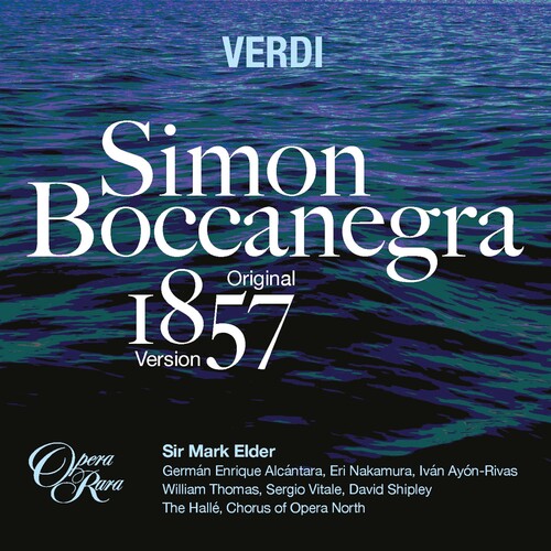 Elder,mark - Verdi: Simon Boccanegra (original 1857 Version) - Music CD