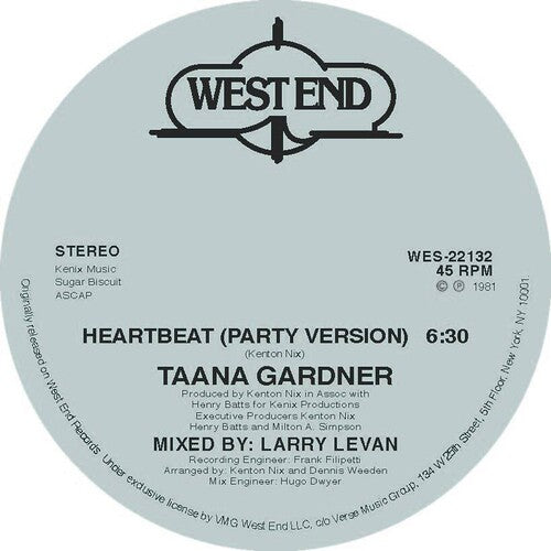 Gardner,taana - Heartbeat - Vinyl Record