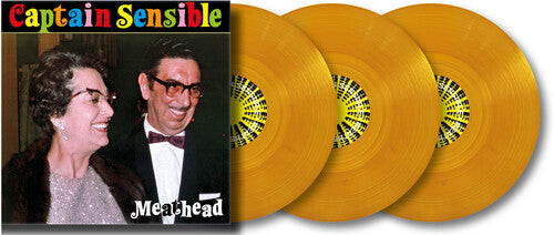 Captain Sensible - Meathead - Orange Crystal Vinyl - Vinyl Record