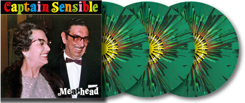 Captain Sensible - Meathead - Limited Edition Splatter Green - Vinyl Record
