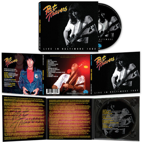Travers,pat - Live In Baltimore 1982 - Music CD
