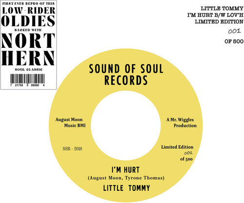 Little Tommy - I'm Hurt B/w Lov'h - Vinyl Record