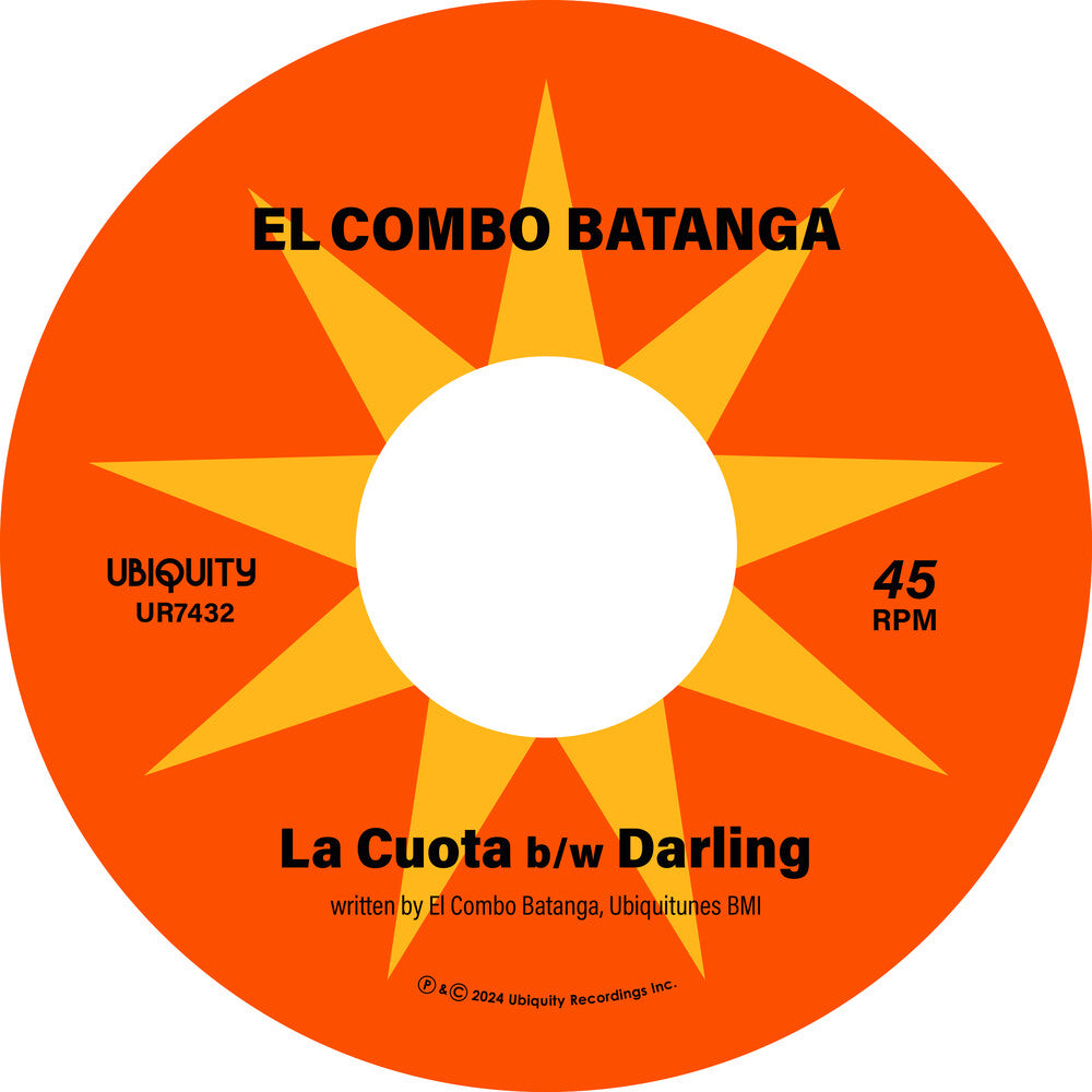 La Cuota b/w Darling [7" Vinyl] Vinyl Record