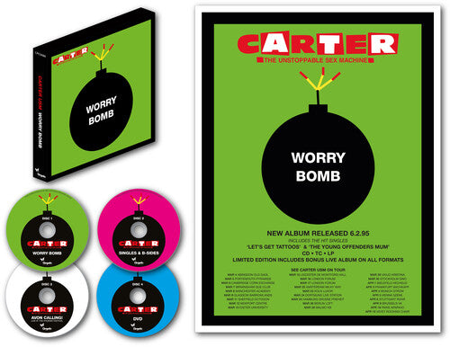 Carter The Unstoppable Sex Machine - Worry Bomb (2025 Remaster) - Music CD