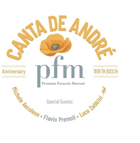 P.f.m. - Pfm Canta De Andre Anniversary - Music CD