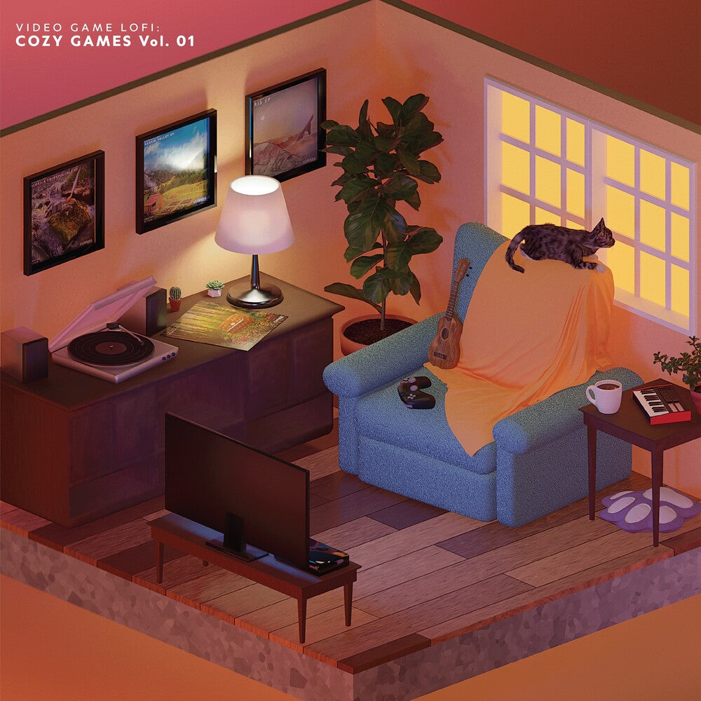 Video Game Lofi: Cozy Games Vol. 01 (Original Soundtrack) [LP] Vinyl Record