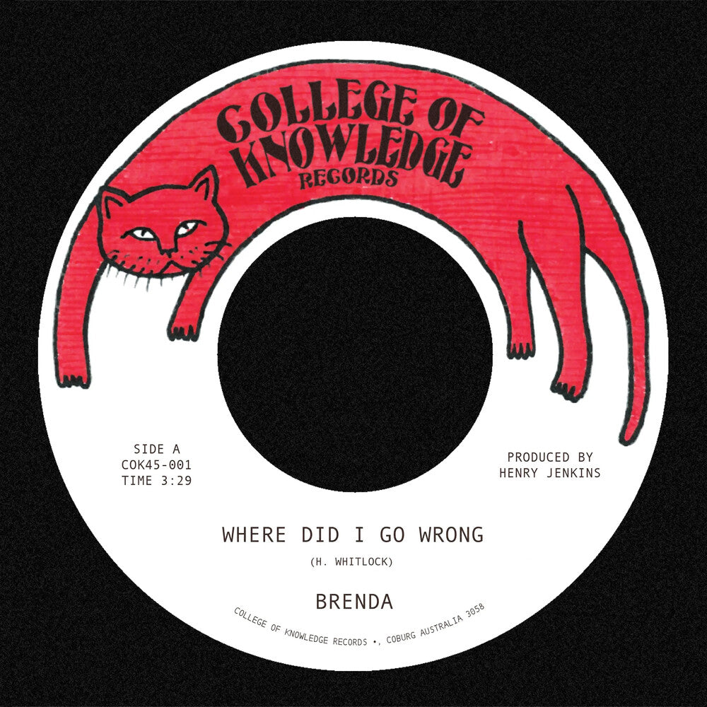 Where Did I Go Wrong B/W Family [7" Vinyl] Vinyl Record