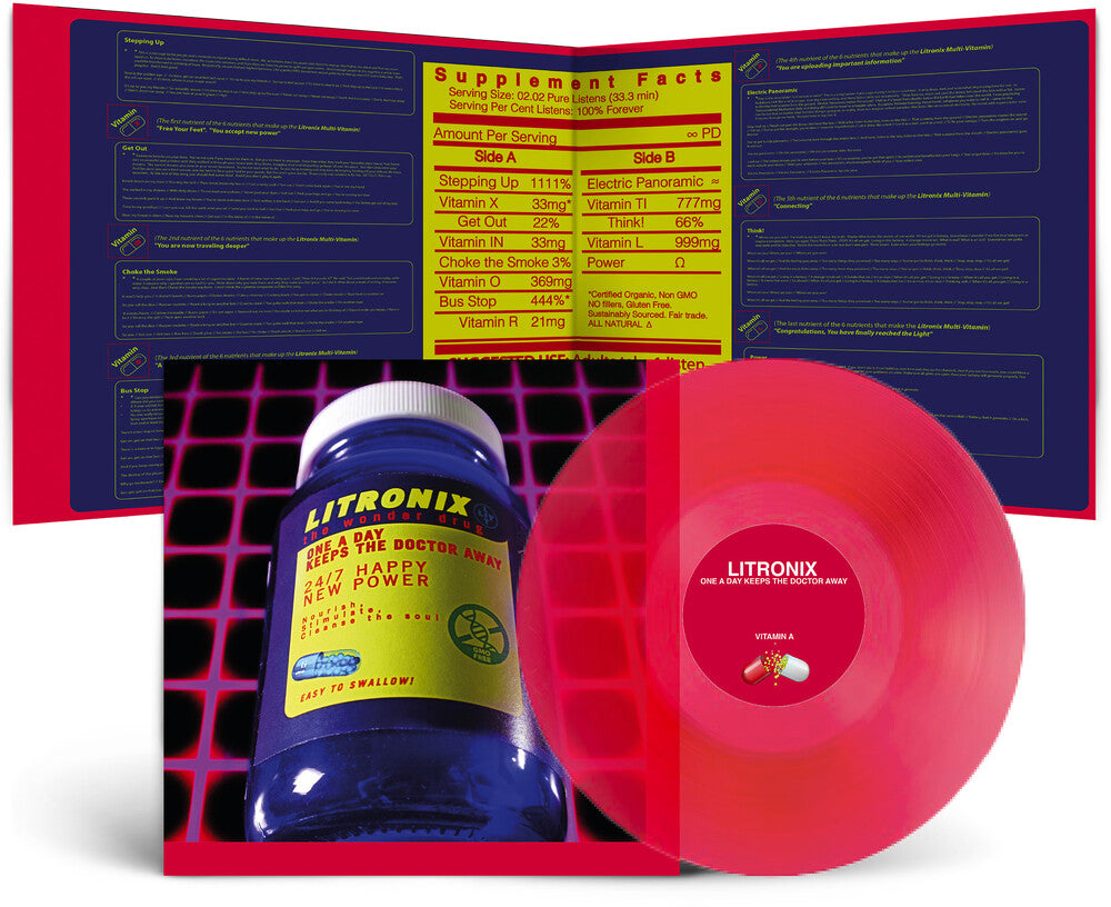 Litronix - One a Day Keeps the Doctor Away - Red [LP]