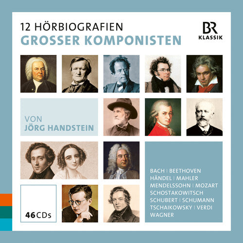 Bach,j.s. / Mendelssohn / Munich Radio Orchestra - 12 Hoerbiografien Grosser Komponisten Von Joerg - Music CD
