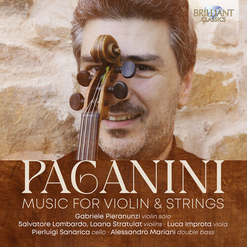 Paganini / Pieranunzi / Lombardo - Music For Violin & Strings - Music CD