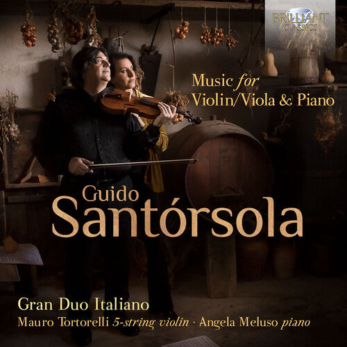 Santorsola / Tortorelli / Meluso - Music For Violin / Viola & Piano - Music CD